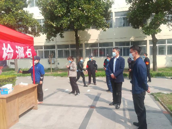 集團督導檢查下屬企業(yè)疫情防控工作